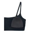 thumbnail image 5 of Sujetador deportivo CRZ YOGA Butterbreeze con cuello redondo para mujer, azul marino, XL, 5 of 5