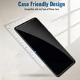 thumbnail image 6 of iuhds【3 Pack Privacy Screen Protector for Motorola Moto G Power 5G (2023) 9H Tempered Glass Anti-Spy Private Film Compatible for Motorola Moto G Power 5G (2023) Case Friendly, 6 of 7