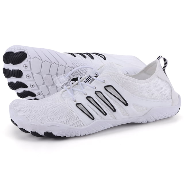 Zapatos acuáticos aguas arriba zapatos acuáticos antideslizantes para surfear y esnórquel zapatillas de secado rápido con cinco dedos para vadear calzado para nadar en la playa