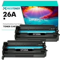 26A Toner Cartridge Compatible for HP 26A CF226A 26X CF226X Pro M402n M402dn M426 M402d M402dw Laser Jet MFP M426fdw M426fdn M402 M426dw Printer Ink (Black, 2-Pack)