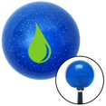 thumbnail image 1 of American Shifter  Green Marine Drip Blue Metal Flake Shift Knob with M16 x 1.5 Insert Shifter Auto, 1 of 1