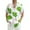 Green, variant on Lumtrix Mens Hawaiian Shirt Button Down Short Sleeve Beach Shirts Floral Tropical Print 2025 Summer Tshirt Lapel Collared Tops White S