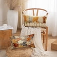 thumbnail image 5 of Fall Throw Pillow Covers Farmhouse Autumn Leaves Pillowcases Harvest Thanksgiving Decorative Cushion Cases for Sofa Couch Porch Home Décor 12x20 Inches Set of 2, 5 of 5