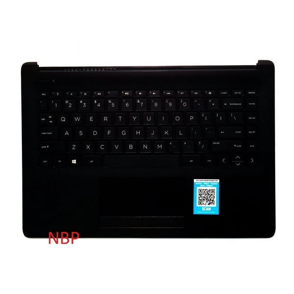 New Genuine HP 14-CM0012NR Palmrest Touchpad Keyboard L23241-001 L22586-001