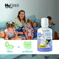thumbnail image 4 of Hyfiber Liquid Fiber for Kids in Only One Tablespoon, Supports Regularity and Softer Stools, Fos Prebiotics for Gut Health, 6 Grams of Fiber, 32 Servings Per Bottle (16 Fl Oz (Pack of 2), 4 of 6
