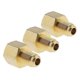 thumbnail image 1 of 3pcs 1/4' Sae Ag To G1/4' Ig Nitrogen System Regulator Adapter Fittings, 1 of 5