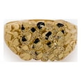 thumbnail image 4 of Tesori & Co Pinky Rectangle Nugget Ring in 10k Yellow Gold, Size 7, 4 of 4