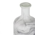 thumbnail image 2 of A&B Home White Glass Vase with Black Swirl 5.9" x 5.9" x 15.6", 2 of 7