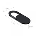 thumbnail image 2 of 8 Pcs Étui de Protection pour Webcam T1 Ovale-Noir [à Partir de Huit], 2 of 4