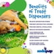 thumbnail image 4 of Dispensador de golosinas y juguete masticable para perros SodaPup, lata de goma, 4 of 6