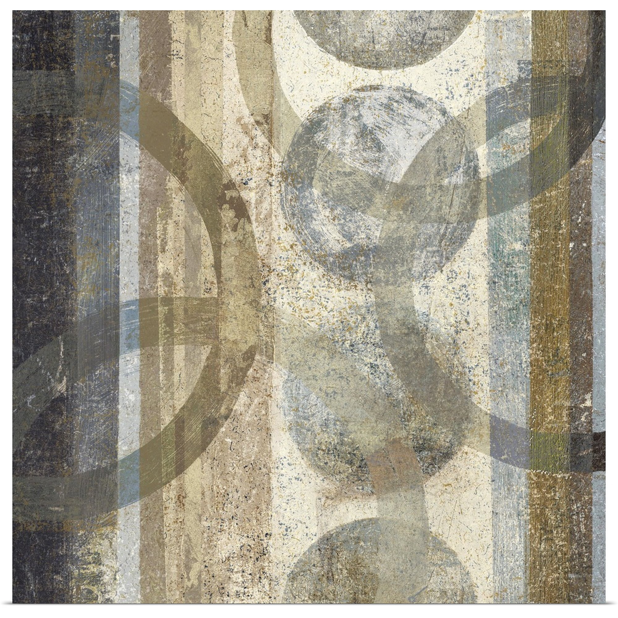 Great BIG Canvas | Rolled Poster Print entitled Raku I