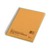 Single-Subject Wirebound Notebooks 1 Subject, Narrow Rule, Brown Cover, 10 x 8, 80 Sheets