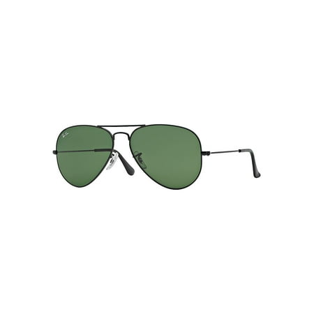 Ray-Ban Unisex RB3025 Classic Aviator Sunglasses, (Best Ray Ban Aviators For Small Face)