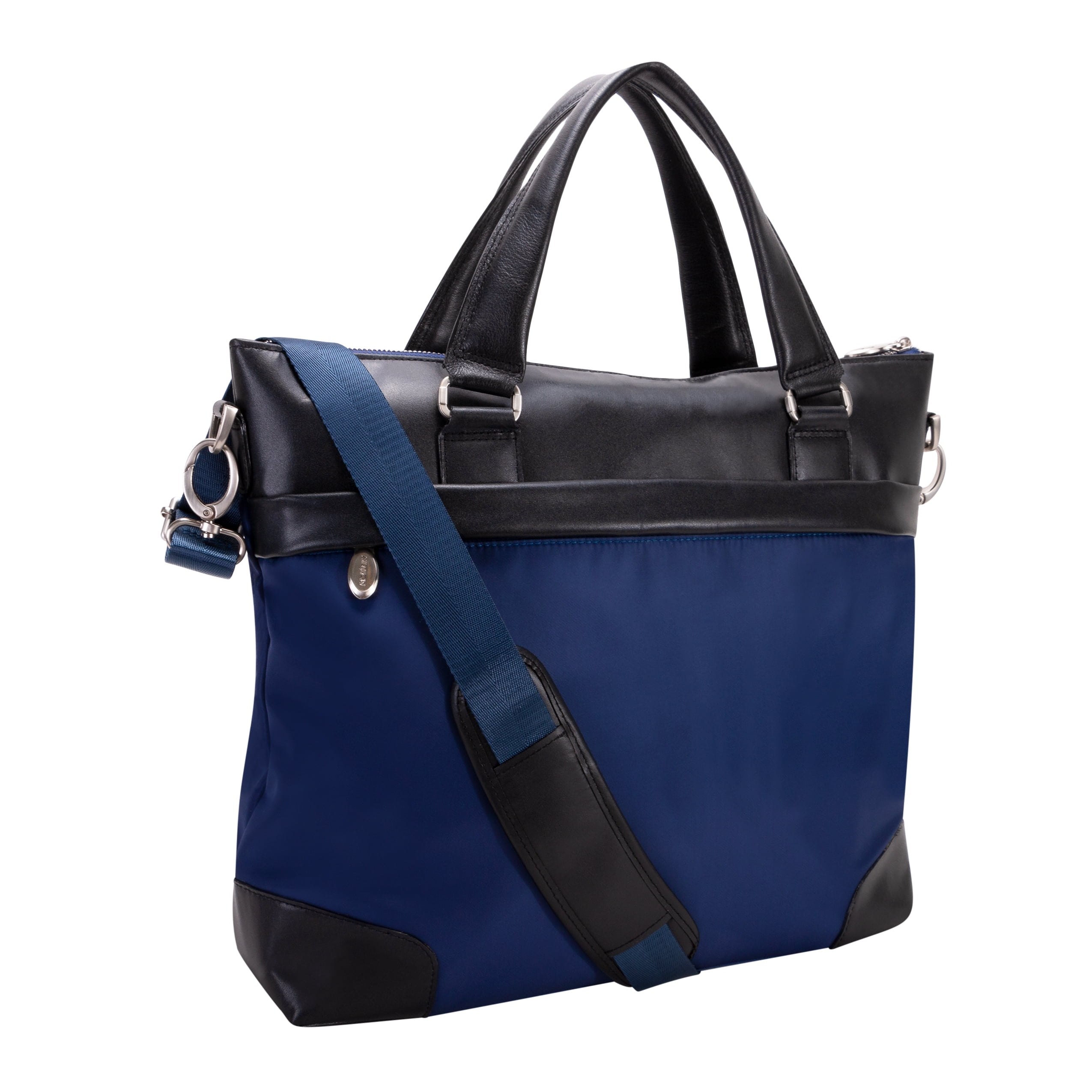 N Series | EASTWARD | 17" Nylon Slim Laptop Briefcase - Navy