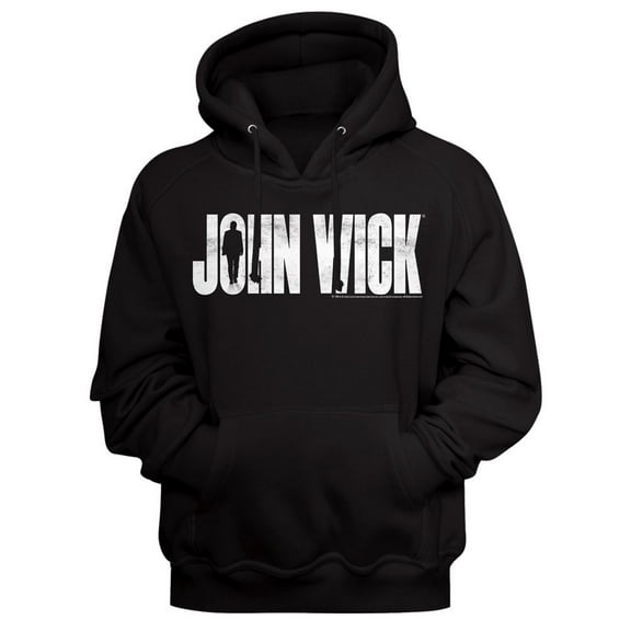 John Wick Silhouette Adult Hoodie Sweatshirt