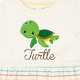thumbnail image 4 of Inktastic Little Turtle Girls Baby Dress, 4 of 5