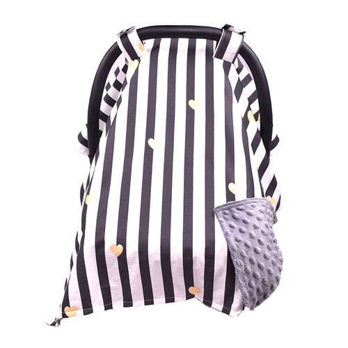 Baby Stroller Pram Car Seat Cover Breathable Muslin Sun Shade Canopy Blanket