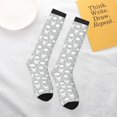 thumbnail image 5 of Cauagu Rabbit And Cloud Print Women's Men's Ankle Socks 1-pack Casual Athletic Socks for Unisex Adult Moisture-Wicking Socks for Daily Wear/Running/Sport, 5 of 8