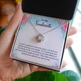 thumbnail image 3 of To My Soulmate I Wish I Could Turn Back Infinity Knot Necklace Message Card, 3 of 7