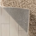 thumbnail image 3 of Well Woven Elle Basics | Emerson Shag Beige | Textured Area Rug 9x13 (9'3" x 12'6"), 3 of 8