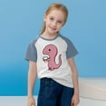 thumbnail image 2 of ZhuoLiL Girls Clothes Size 9/10 Toddler Girls' Graphic Print Tee - Short Sleeve Round Neck, 2 of 8