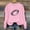 Pink, variant on Womens Casual Sweatshirt Pullover Sweatshirts Hoodless Khaki Loose Fit Comfy Crewneck Long Sleeve Hoodies for Women