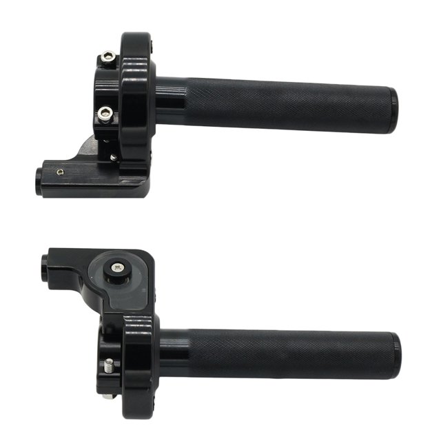 2x 1/4 de Vuelta 22mm CNC Turn Twist Throttle Grip Tube para CR CRF CR 150 Sunnimix Manija del tubo del acelerador