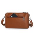thumbnail image 4 of Rhinestones Bolso Messenger Cuerpo Cruzado Mujeres PU Capacidad Gran Cierre Ajustable Correa Al Aire Libre, 4 of 8