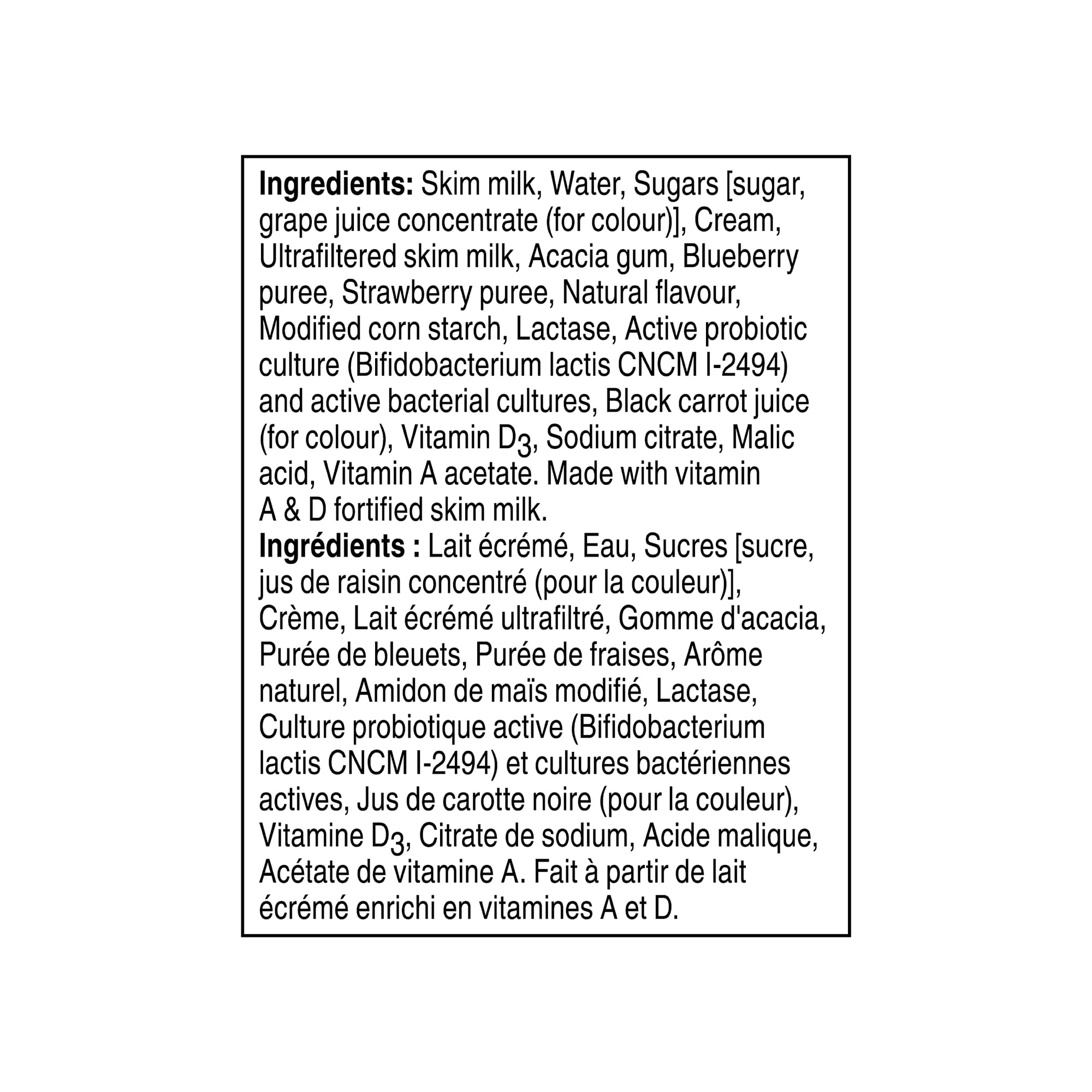 Activia Probiotic Yogurt Drink, Mixed Berries, Immune System, Activia drinks berries 8 x 93ml