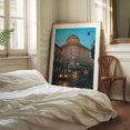 thumbnail image 2 of Basztowa, Kraków - Kraków Małopolskie Poland Photography Architecture City Street Photography Vintage Nightlife Travel Poster Oak Framed Wall Art Print 11 x 14 inches, 2 of 12