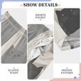 thumbnail image 6 of FORMRS Kids Pajama Pants with Pockets Size 6-8Y Boys Lounge Sleep Bottoms, Gray Cute Cats, 6 of 8