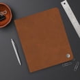 thumbnail image 2 of Blue Sky ASMBLD 2026 Weekly and Monthly Planner Calendar, January 2026 - December 2026, 8.5" x 11", Faux Leather Cover, Wirebound, Storage Pocket, Laminated Tabs, Refillable, Pen Loop, Tan, 2 of 8