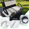 thumbnail image 5 of Golf Cart Seat Covers for 2 Seater,Forest Bear Microfiber Cart Seat Towel Blanket,Black Grey Country Farmhouse Nature Tree Absorbent Breathable Non Slip Bench Seats Protector for Golf Course 51"x31", 5 of 9