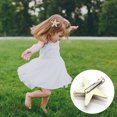 thumbnail image 5 of Hairpin Hair Accessory 1 Pair Women Winter Riding Solid Color Thick Velvet Full Finger Coldproof Warm Gift, 5 of 5