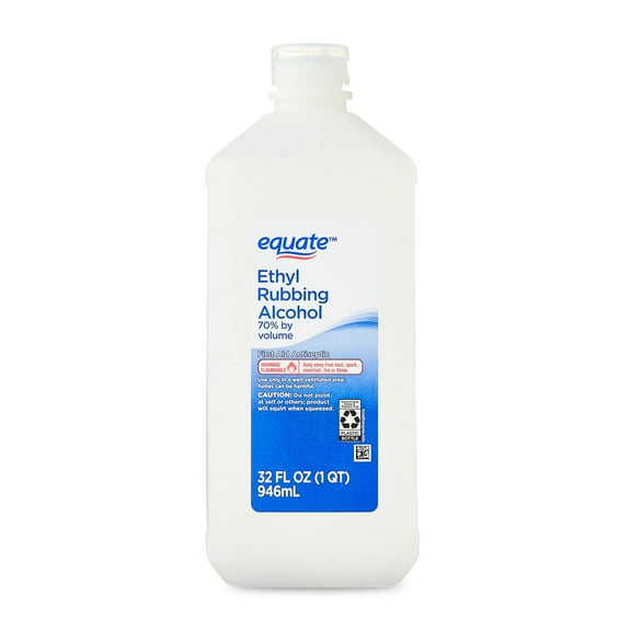 Equate 70% Ethyl Rubbing Alcohol Antiseptic, 32 fl oz