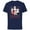 Navy, variant on Disney Villains Holiday Christmas Naughty is the New Nice - Short Sleeve Cotton T-Shirt for Adults - Customized-Black
