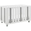 Storkcraft Sienna 3 in 1 Convertible Crib White/Pebble Gray