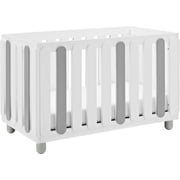 Storkcraft Sienna 3 in 1 Convertible Crib White/Pebble Gray