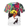 thumbnail image 3 of EQWLJWE Men's Shirts Unisex 3D Graphic Print Fashion T-Shirts for Adults Teens Novelty Casual Tee Tops, 3 of 4
