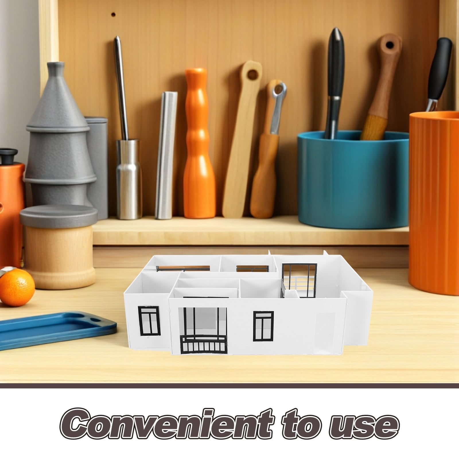 DEEPCRAFF 1 Set 1:50 Scale Precision Architectural Model Kit Modern House Building Materials for Projects