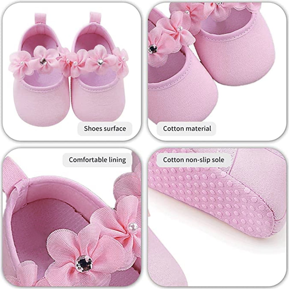 Zapatitos Bebe Zapatos Bautismo Nena Zapatos De Bebé Niña, Suela
