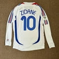 thumbnail image 2 of France 2006 World Cup Final Retro Long Sleeve Football Jersey - Zidane #10, 2 of 4