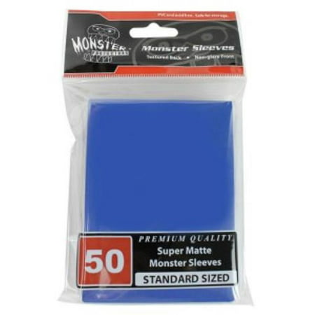 Standard CCG Size - Super Matte Blue (50) New (Best Ccg For Pc)