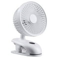 thumbnail image 2 of Xihbxyly Ventilador con Clip, 4 Velocidades, Alimentación Por Usb, Potente Flujo de Aire y Funcionamiento Silencioso, Diseño Ajustable de 360°, Ideal para Oficina, Dormitorio o Cochecito, Tamaño Comp, 2 of 7