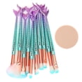 thumbnail image 5 of Set de brochas de maquillaje, 10 unidades, base, delineador de ojos y colorete, 5 of 5