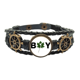 thumbnail image 1 of Pulsera marina tejida en cuero, 1 of 4