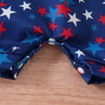 thumbnail image 4 of Wxirdiow Patriotic Baby Clothes My First 4th of July Baby Boy Outfit American Flag Romper Sleeveless Overalls Newborn Memorial Day Clothes Blue Size,3-6 Months, 4 of 9