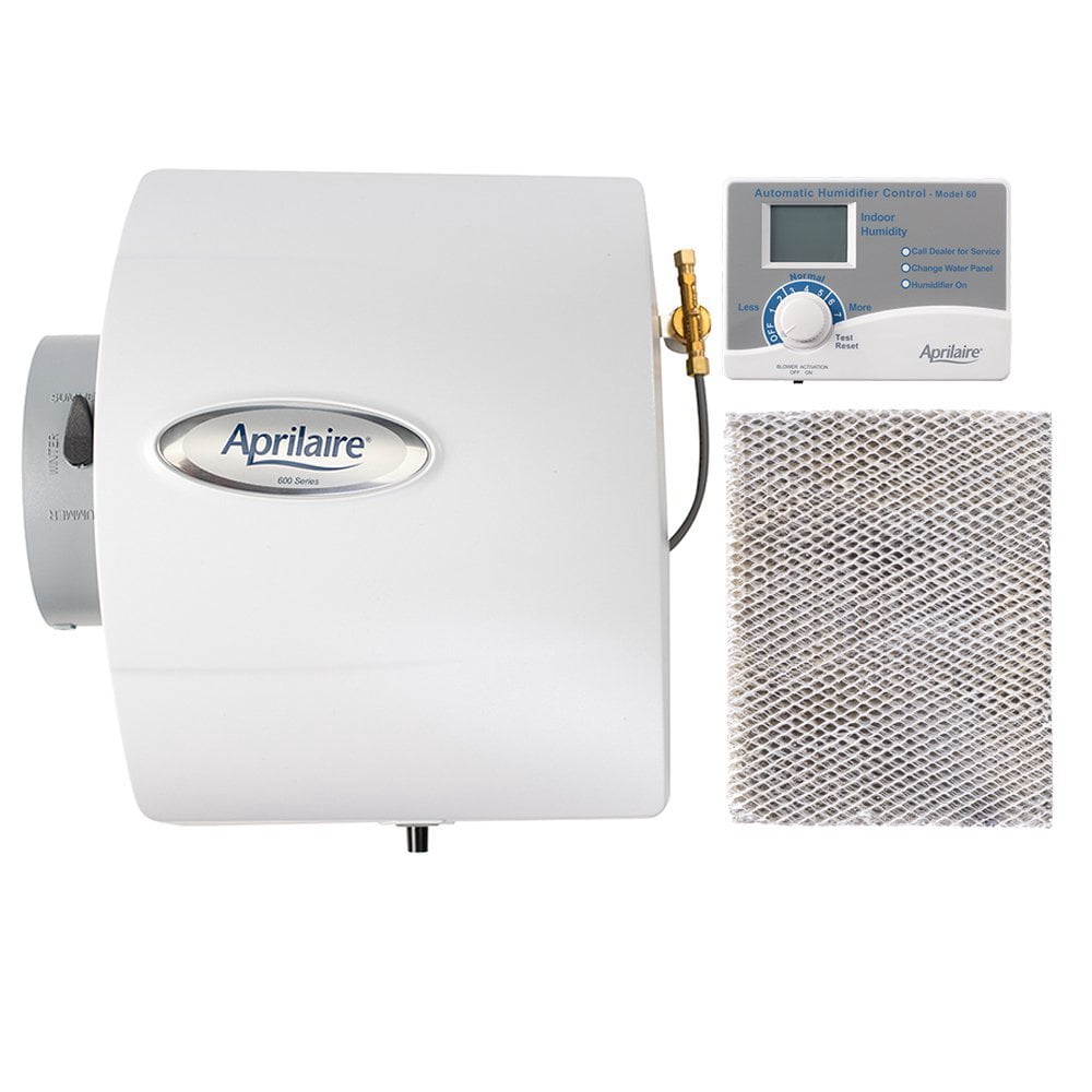 Aprilaire Model 600 Bypass Whole House Humidifier With Automatic