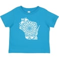 thumbnail image 3 of Inktastic Wisconsin Silhouette Mandala Boys or Girls Baby T-Shirt, 3 of 5