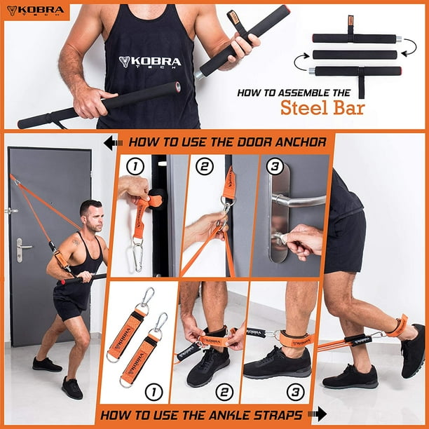 The Ultimate Premium Full Workout Resistance Bands Set Walmart